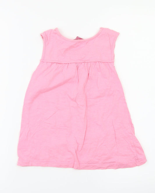 Young Dimension Girls Pink Basic T-Shirt Size 7-8 Years