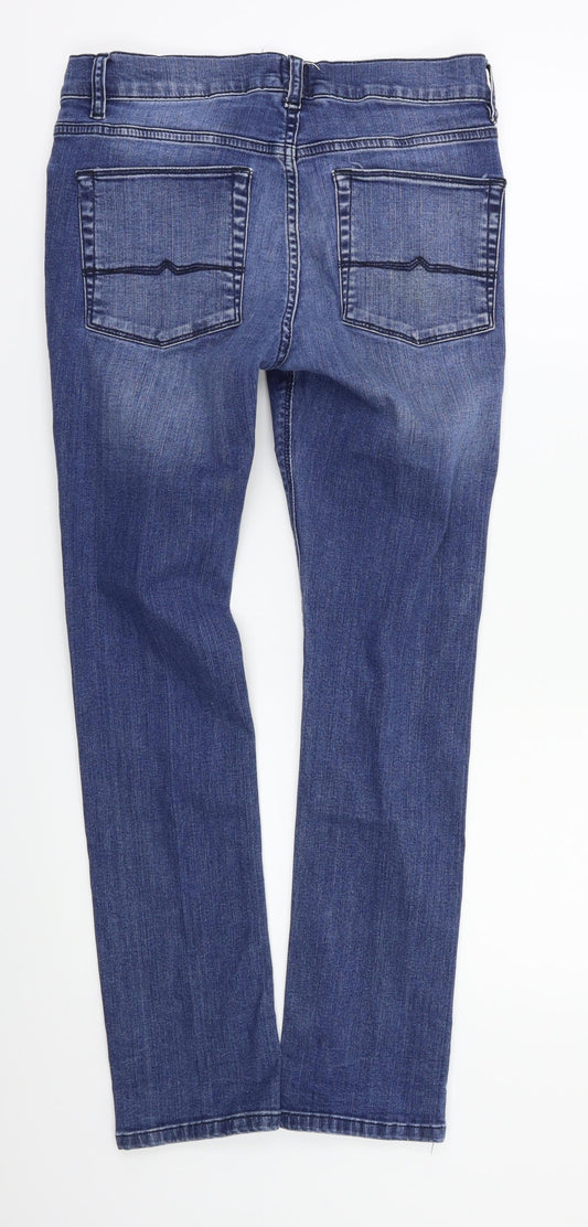 ASOS Womens Blue Skinny Jeans Size 30 L28 in