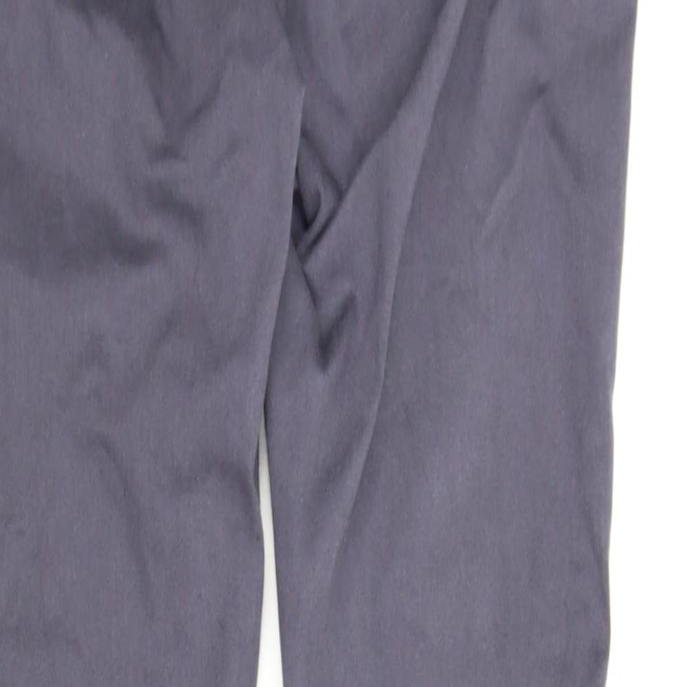 Very Womens Grey Carrot Trousers Size 14 L30 in