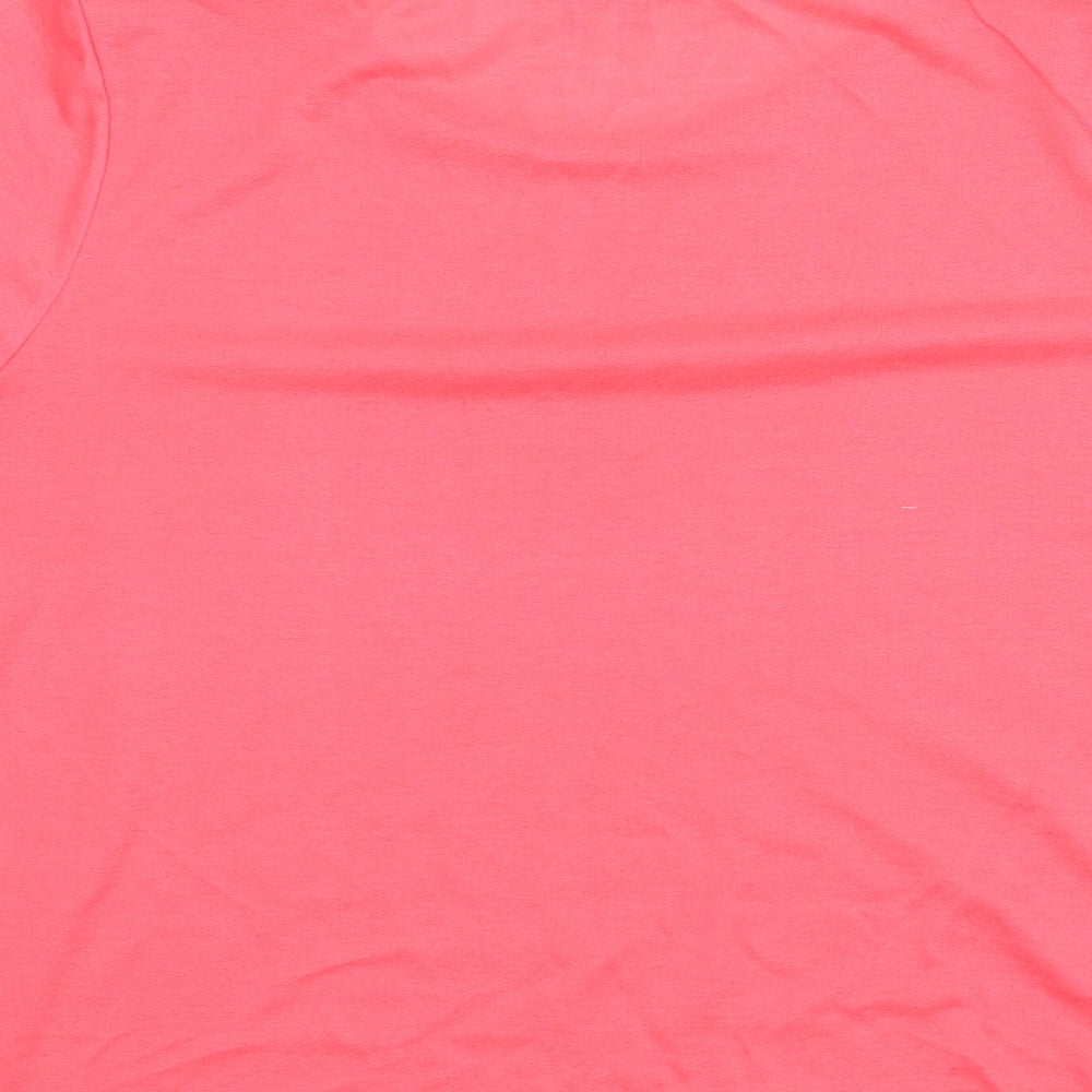Papaya Womens Pink Basic Blouse Size 16