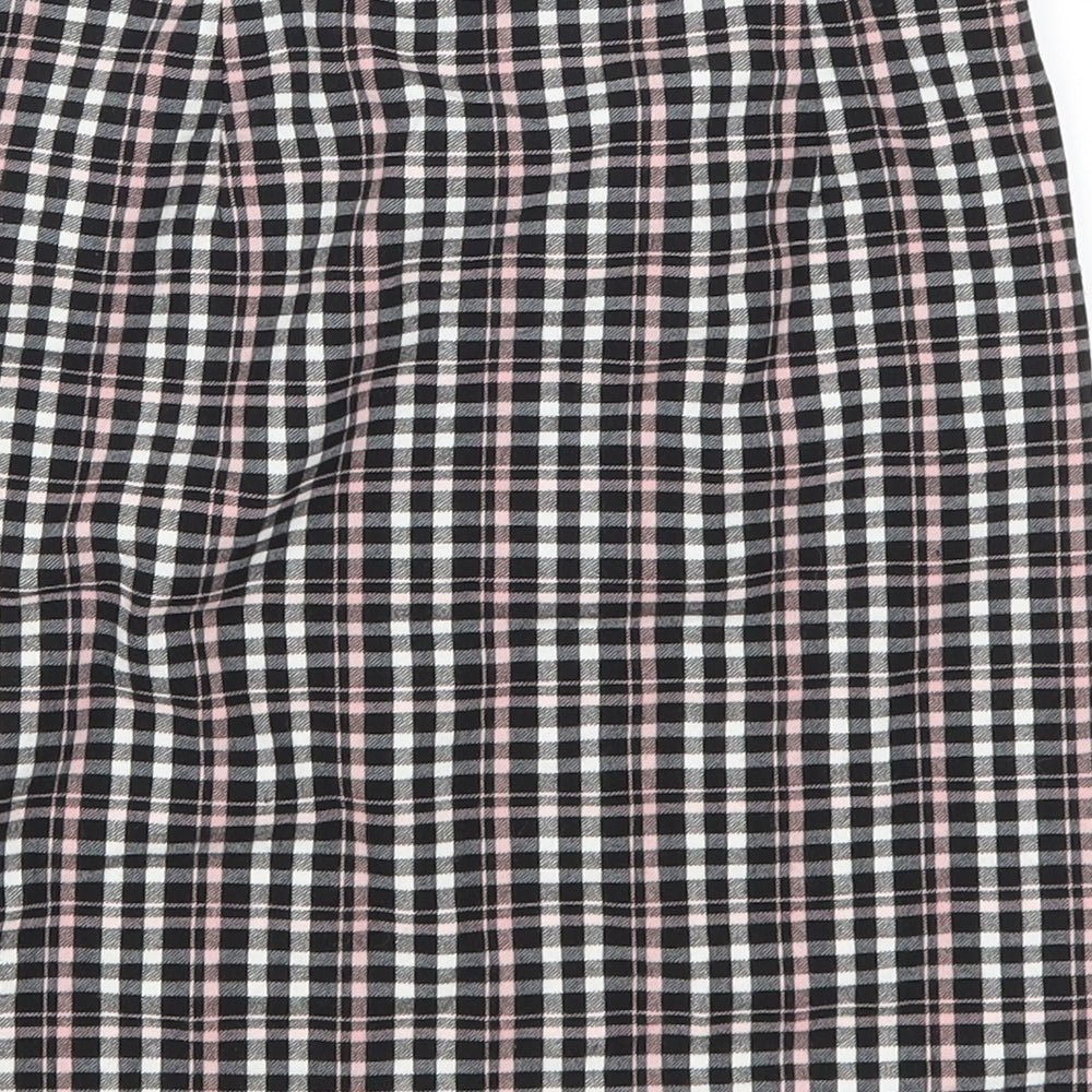 New Look Girls Pink Check Straight & Pencil Skirt Size 12 Years