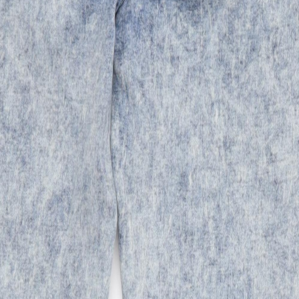 Preworn Womens Blue Denim Skinny Jeans Size 30 in L25 in