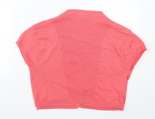 Internacionale Womens Pink Cardigan Jumper Size 12