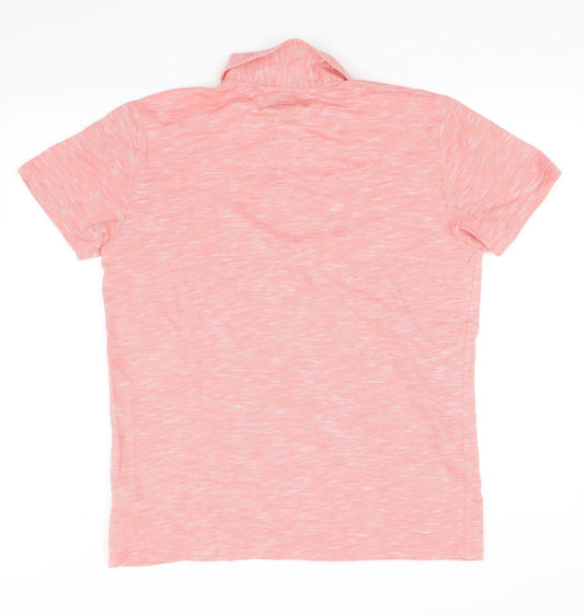 ACW85 Womens Orange Basic Polo Size M