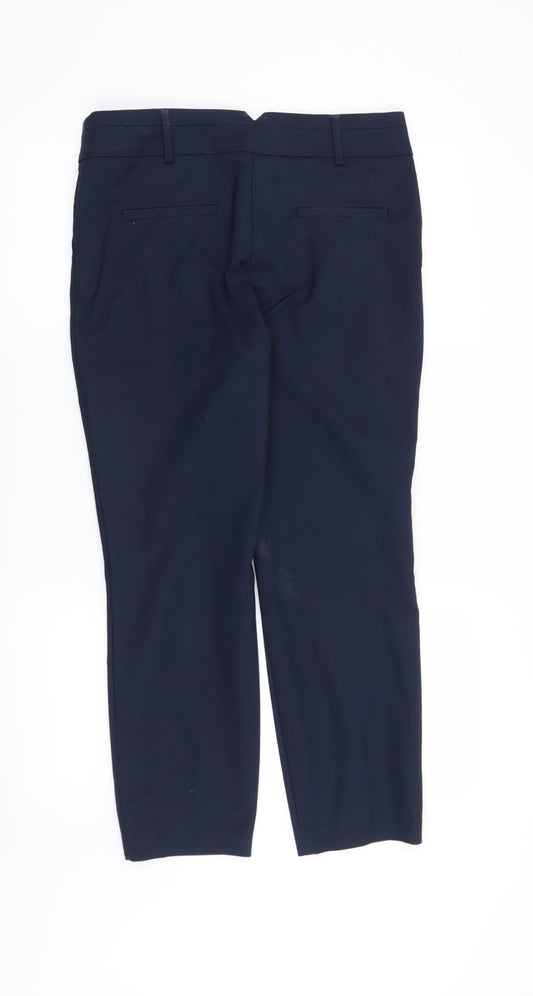 Papaya Womens Blue Trousers Size 12 L26 in