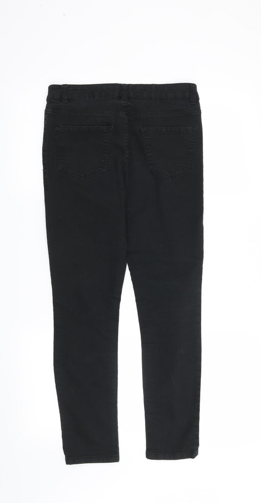 New Look Womens Black Skinny Jeans Size 8 L26 in