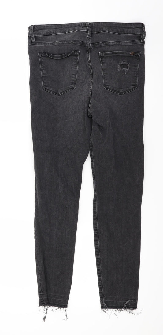 F&F Womens Black Skinny Jeans Size 30 in L24 in