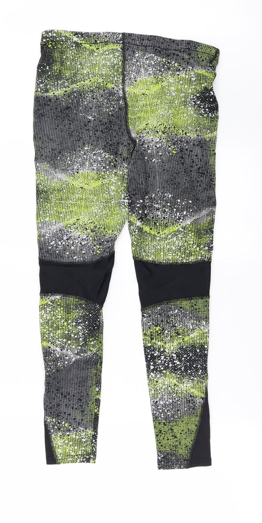 FOREVER 21 Womens Grey Jegging Leggings Size L L25 in