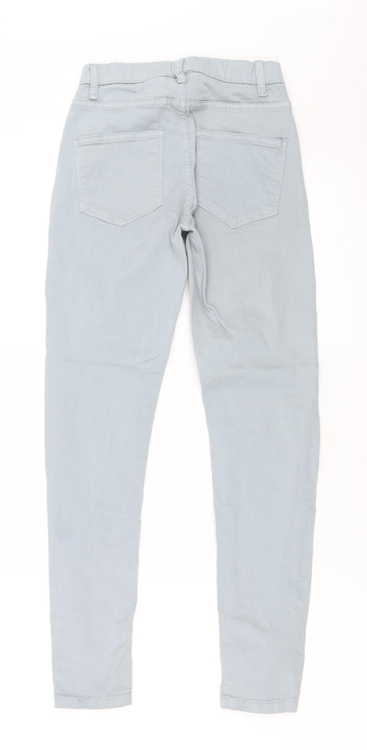 Red Tag Girls Grey Skinny Jeans Size 9-10 Years