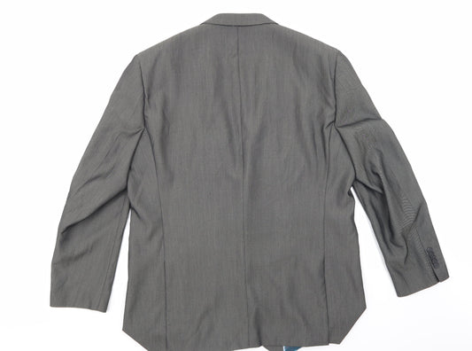 Jacamo Mens Grey Jacket Suit Jacket