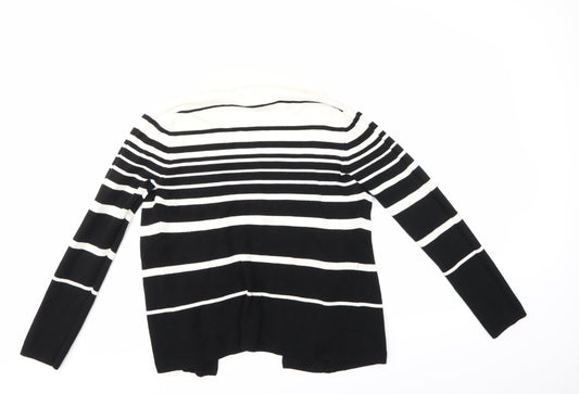 Arista Womens Multicoloured Striped Cardigan Jumper Size 12