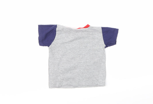 Preworn Boys Multicoloured Pullover Jumper Size 18-24 Months