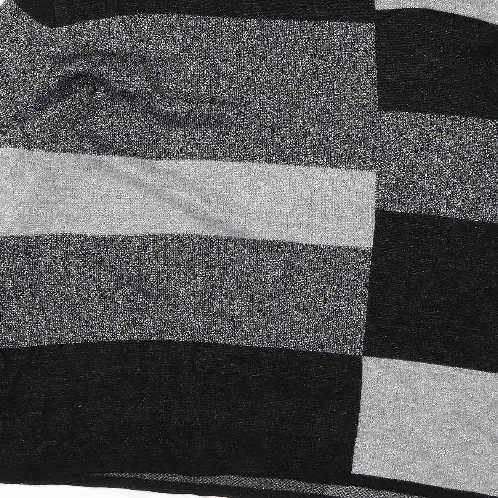 Brand and care label for anna rose women’s grey jumper, size M