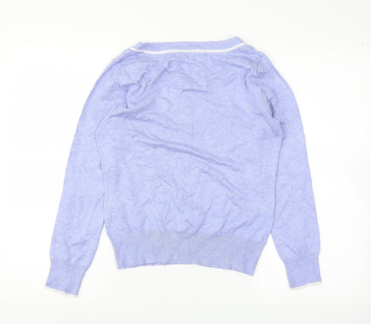 M&Co Womens Blue Pullover Jumper Size 12