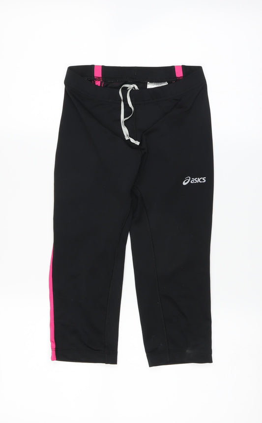 Oasis Womens Black Jogger Leggings Size XS L20 in - cropped leg