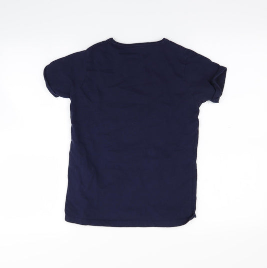 YD Girls Blue Basic T-Shirt Size 12 Years