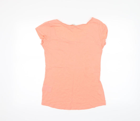 H&M Womens Pink Basic Blouse Size S