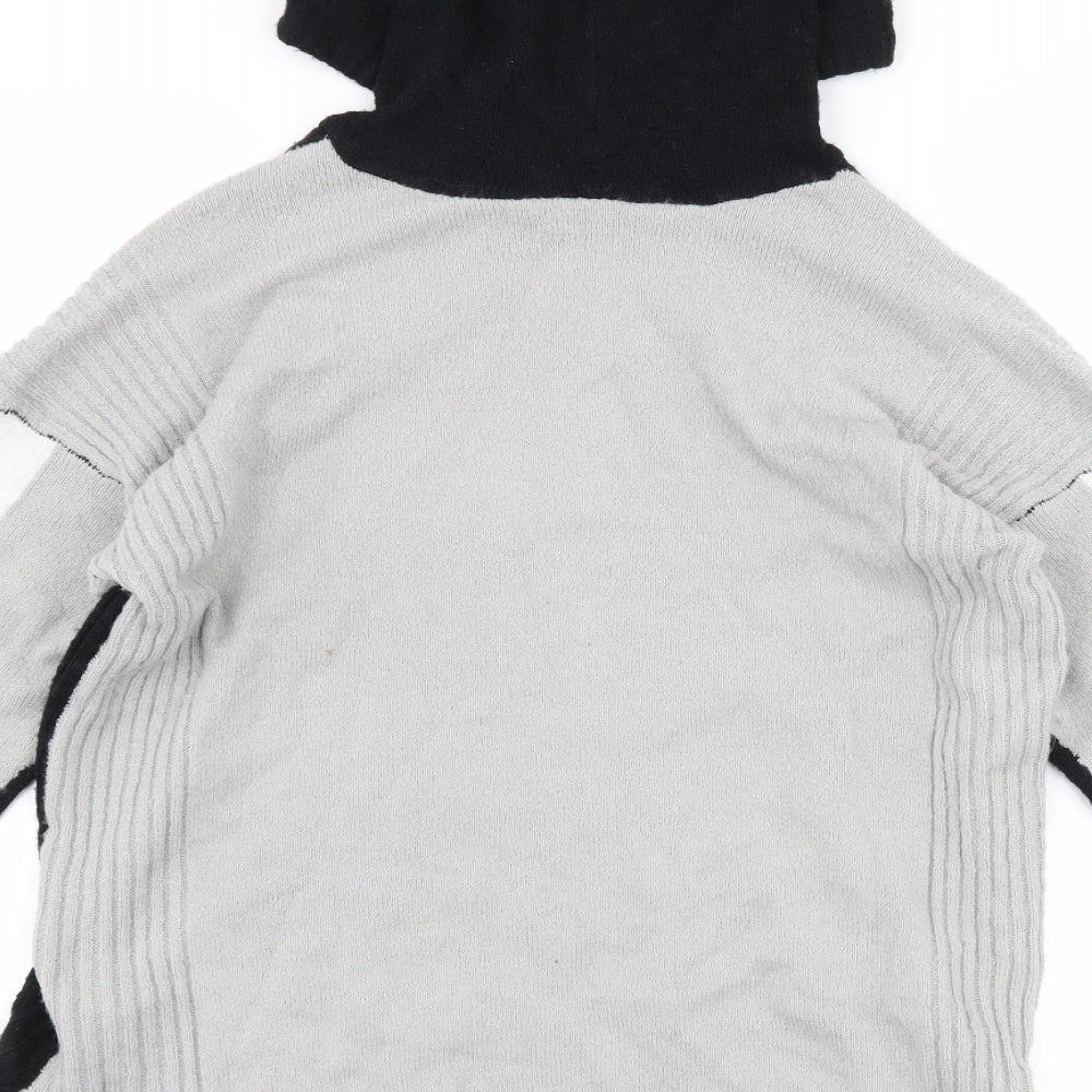 Select Womens Black Pullover Hoodie Size 12
