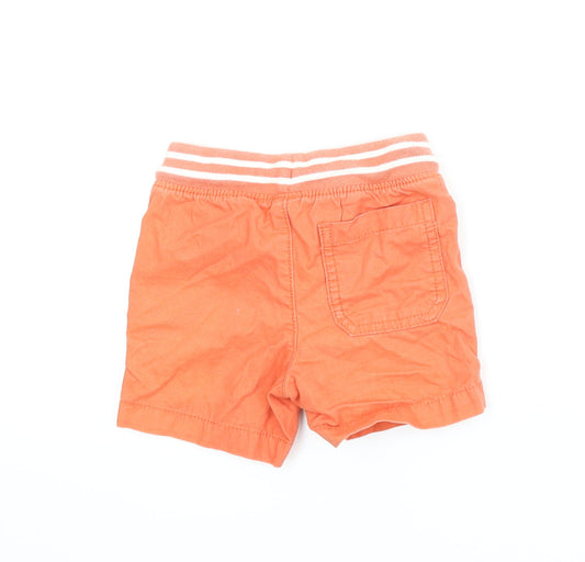Gap Boys Orange Cropped Trousers Size 12-18 Months - Shorts