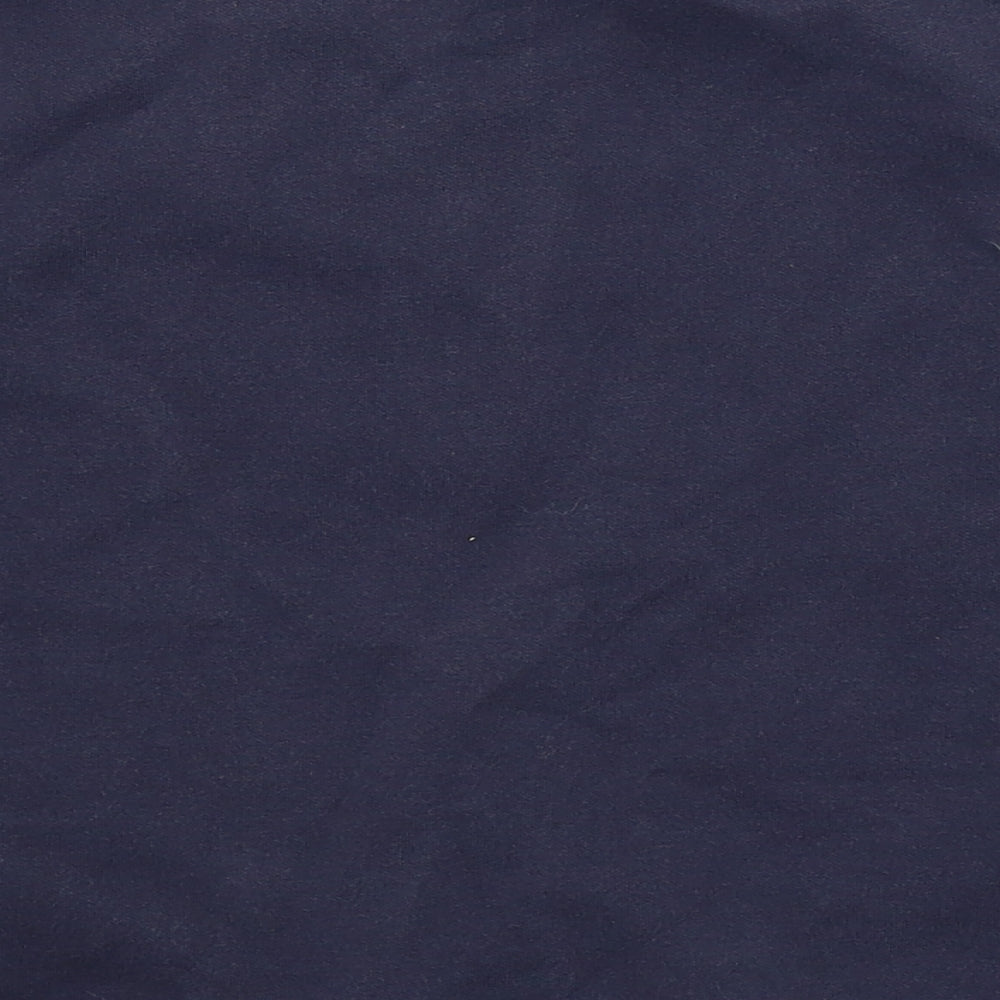 Brand and care label for F&F boys’ blue pullover sweatshirt, size 7-8, years