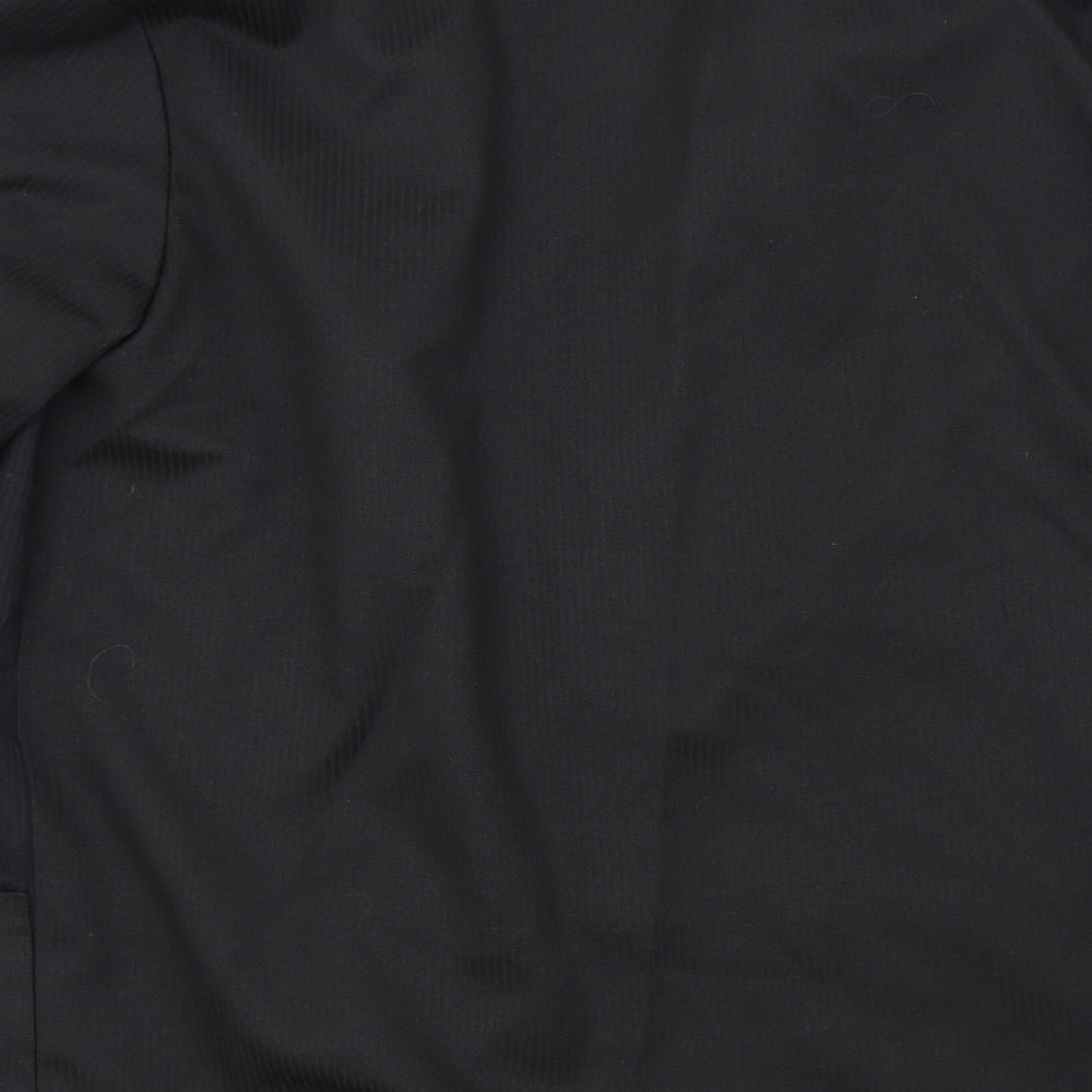 Preworn Womens Black Jacket Blazer Size 12