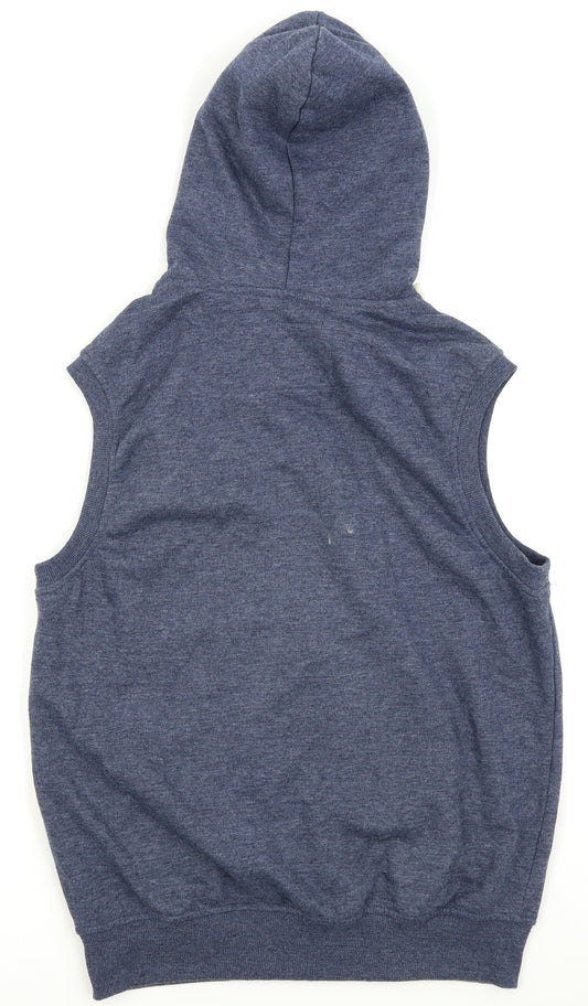 New Look Mens Blue Full Zip Jumper Size M