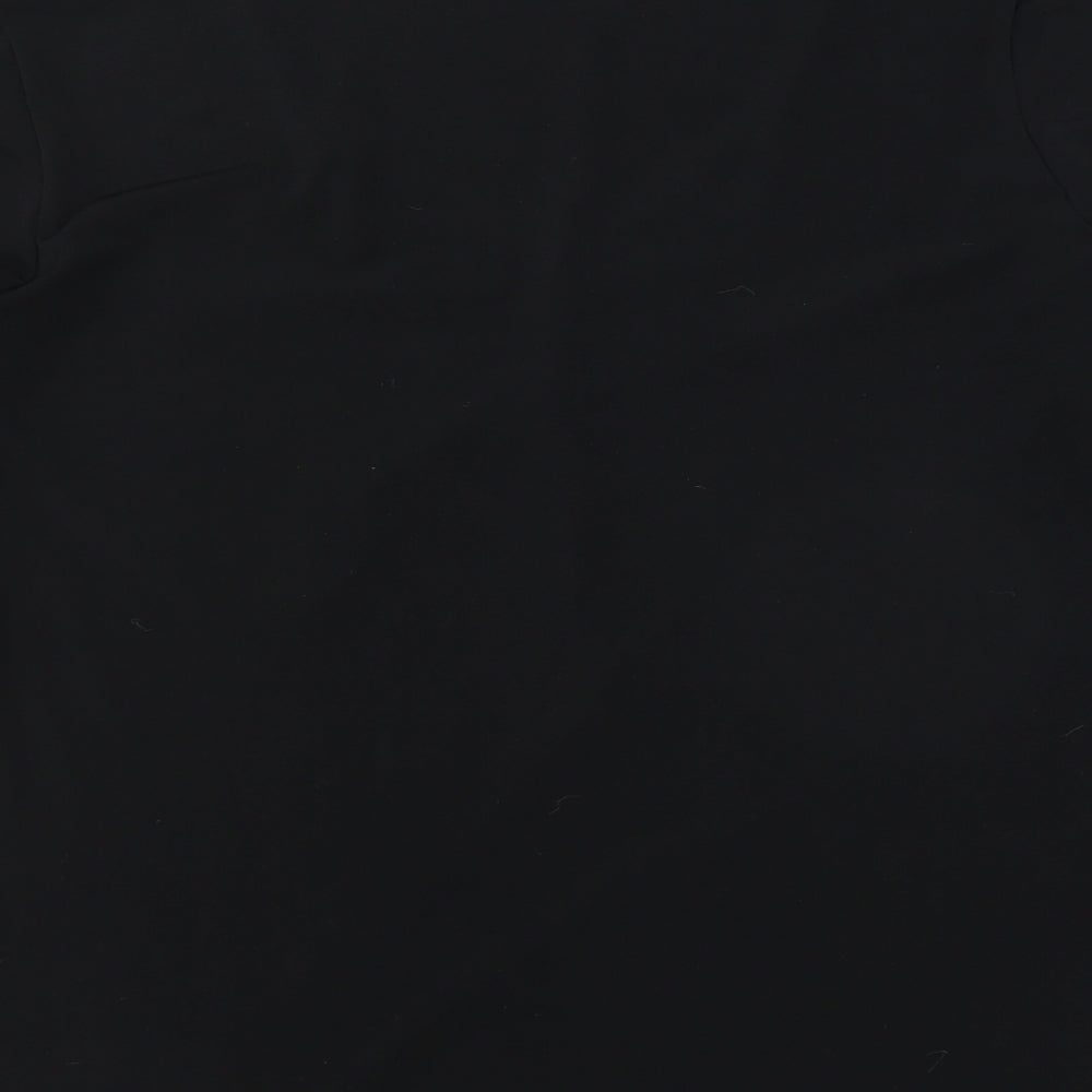 Agenda Womens Black Basic Blouse Size 16