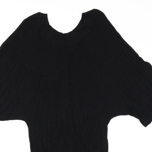 H&M Womens Black Pullover Jumper Size 8