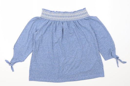 NEXT Womens Blue Basic T-Shirt Size 6