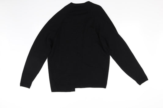 Holmewood Womens Black Cardigan Jumper Size M