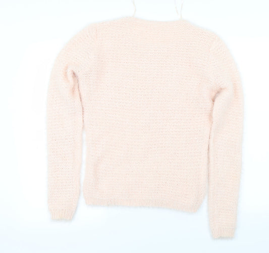 Pepco Womens Pink Pullover Jumper Size M