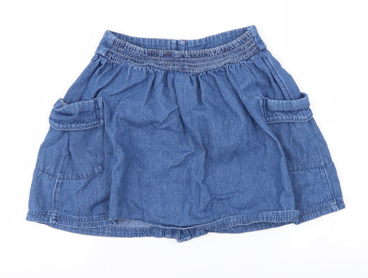 TU Girls Blue A-Line Skirt Size 10 Years