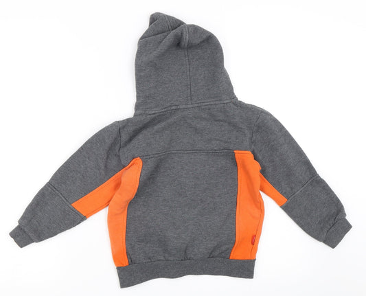 Slazenger Boys Grey Pullover Hoodie Size 5-6 Years