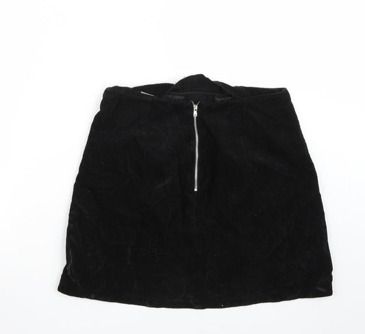 Newlook Womens Black A-Line Skirt Size 10