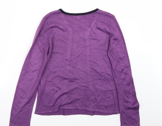 Anna rose Womens Purple Pullover Jumper Size S