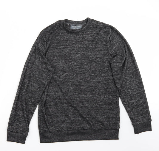 Primark Mens Grey Pullover Jumper Size S