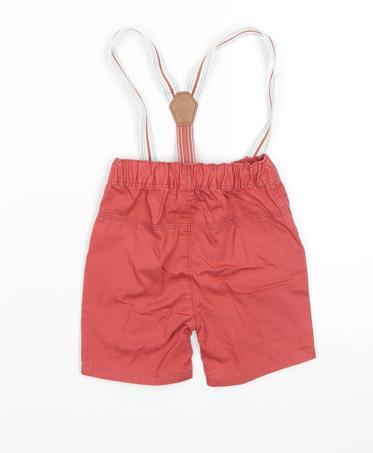 Nutmeg Boys Brown Cropped Trousers Size 6-9 Months