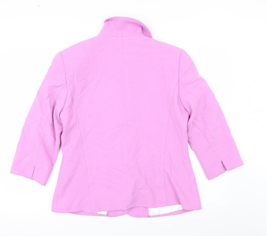 Anna Rose Womens Pink Jacket Size 12