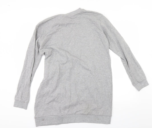 ASOS Womens Grey Pullover Sweatshirt Size 12