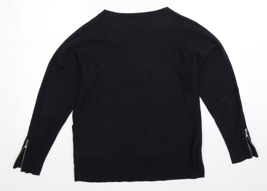 Dorothy Perkins Womens Blue Knit Pullover Jumper Size 12