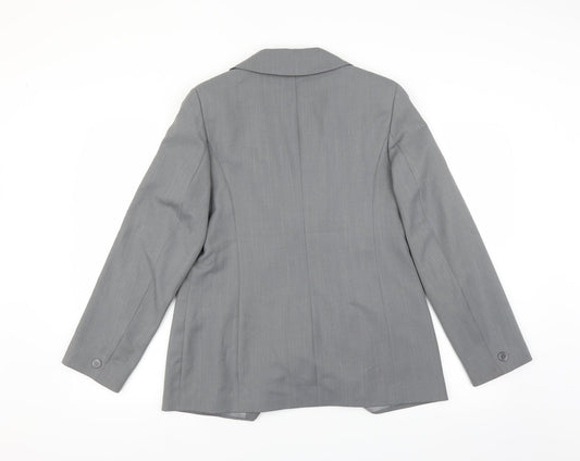 George Womens Grey Jacket Size 12