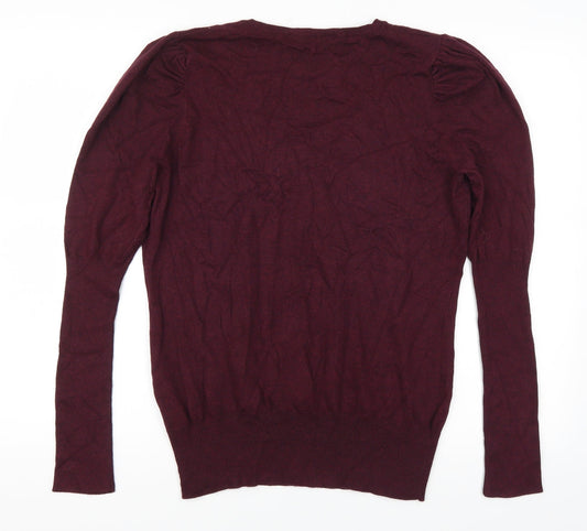 Dorothy Perkins Womens Red Pullover Jumper Size 16