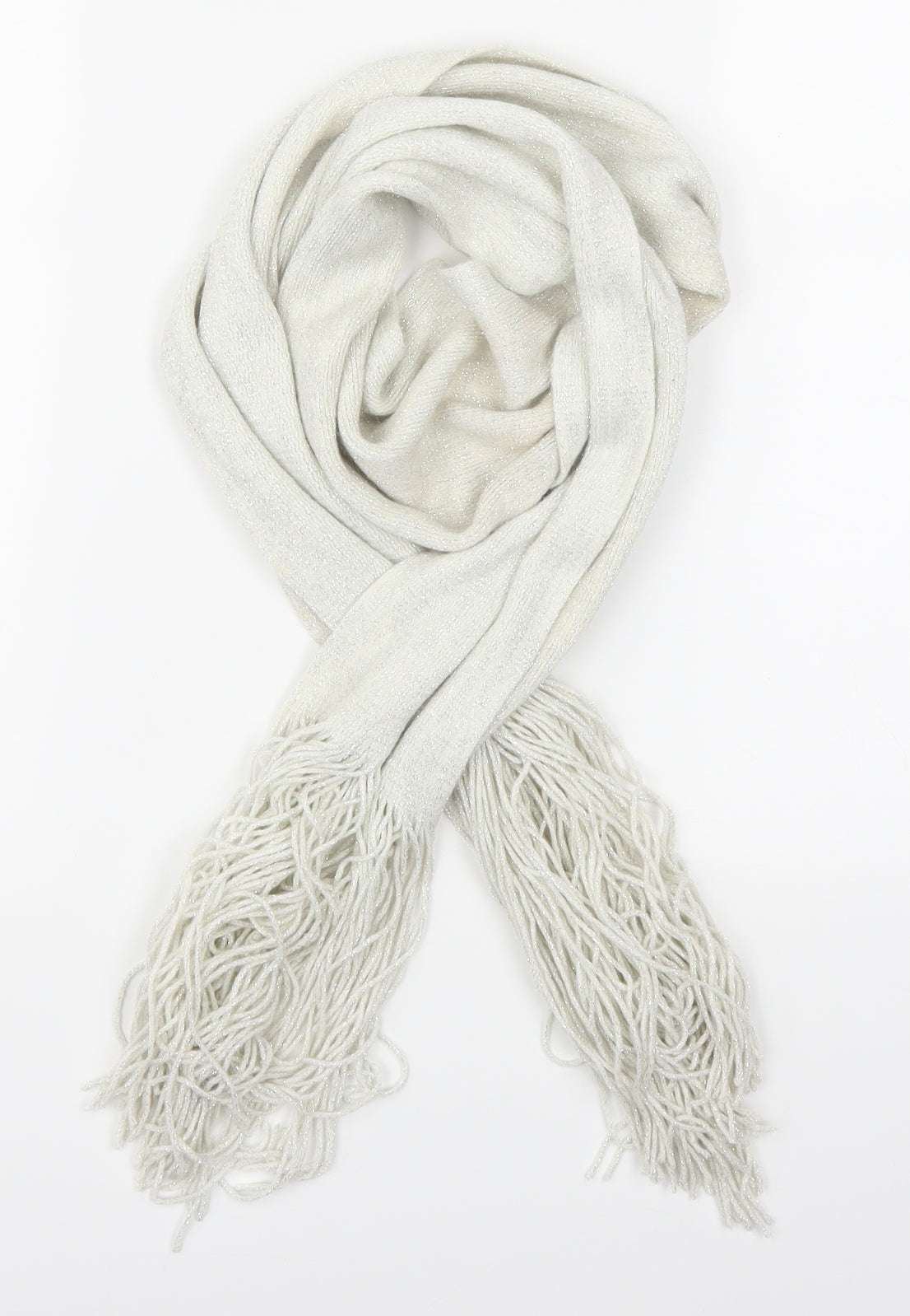 jm Unisex Ivory Scarf