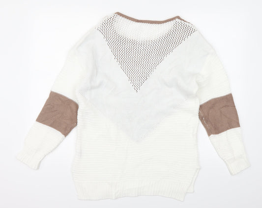 Preworn Womens Brown Pullover Jumper Size S