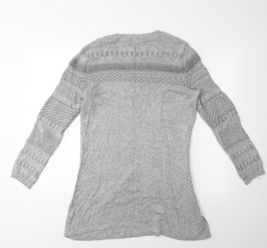 H&M Womens Grey Pullover Jumper Size M