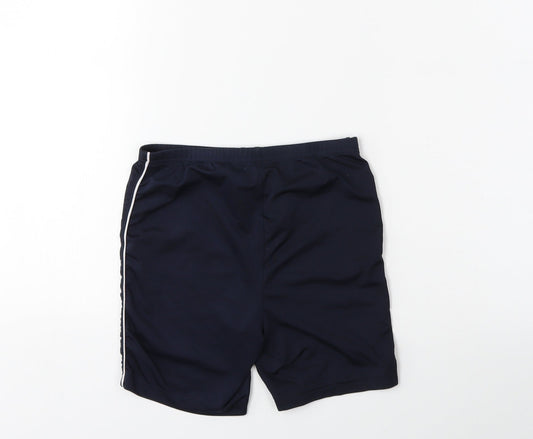 School life Boys Blue Sweat Shorts Size 8-9 Years