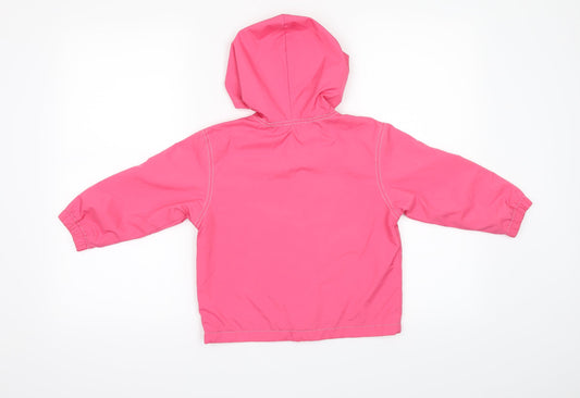 Gap Girls Pink Rain Coat Coat Size 4 Years