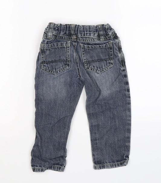 denim co Boys Grey Denim Capri Jeans Size 18-24 Months
