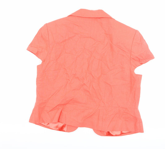 Anna rose Womens Pink Jacket Size 14