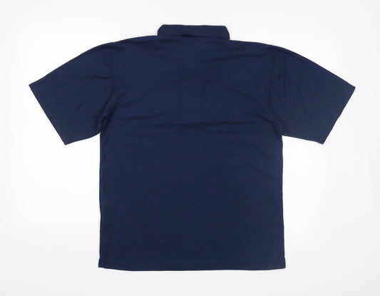 Banner Mens Blue Polo Size S